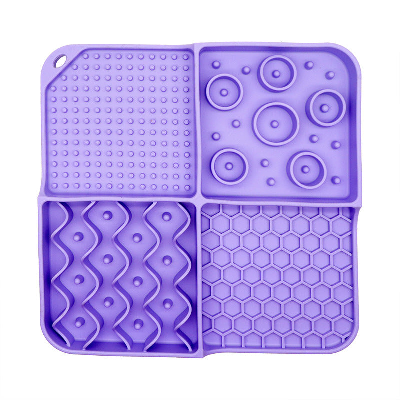 Multi-Functional Pet Lick Mat and Bowl