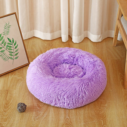 Calming Donut Anxiety Pet Bed