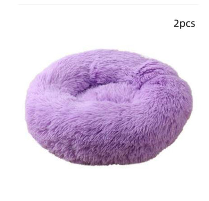 Calming Donut Anxiety Pet Bed