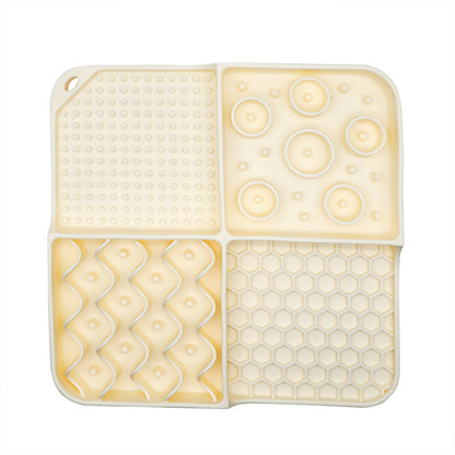 Multi-Functional Pet Lick Mat and Bowl