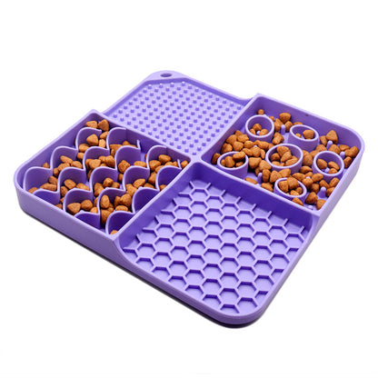 Multi-Functional Pet Lick Mat and Bowl