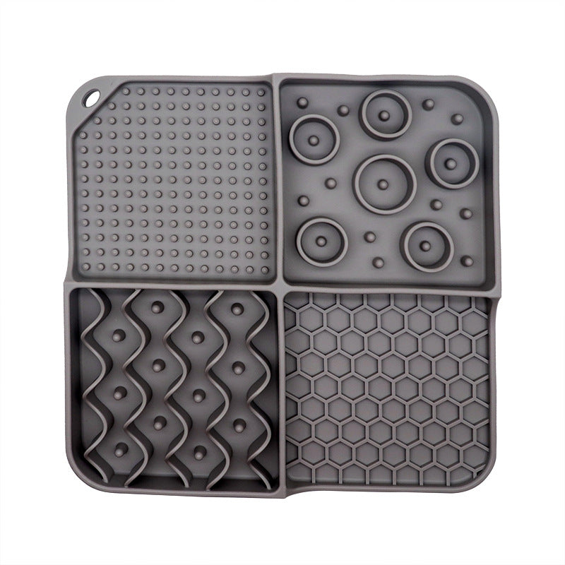 Multi-Functional Pet Lick Mat and Bowl