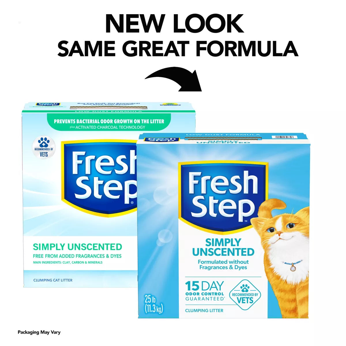 Fresh Step Simply Unscented Clumping Cat Litter