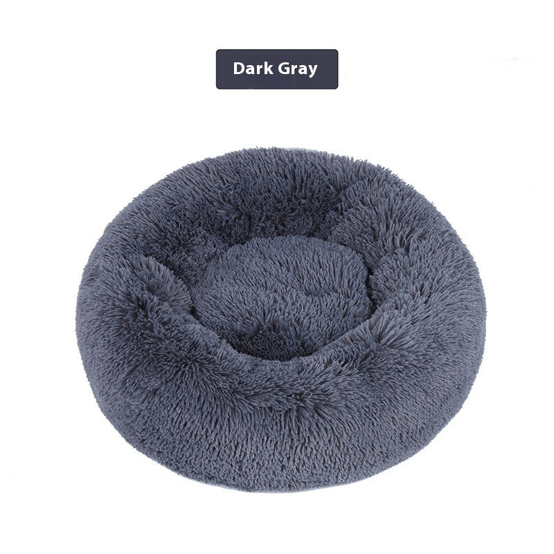 Calming Donut Anxiety Pet Bed