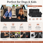 PetCozy Waterproof Pet Back Seat Cover