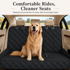 PetCozy Waterproof Pet Back Seat Cover