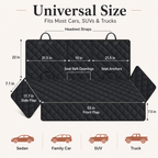 PetCozy Waterproof Pet Back Seat Cover