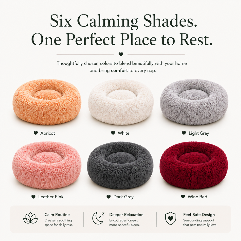 PetCozy Anti-Anxiety Calming Pet Bed