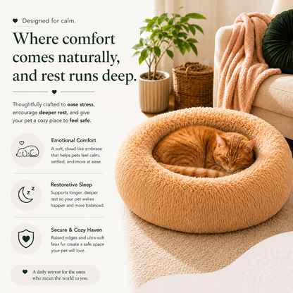 PetCozy Anti-Anxiety Calming Pet Bed