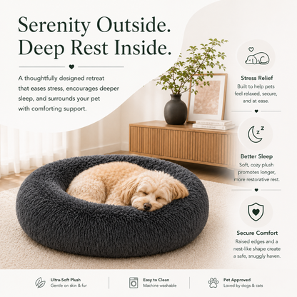 PetCozy Anti-Anxiety Calming Pet Bed