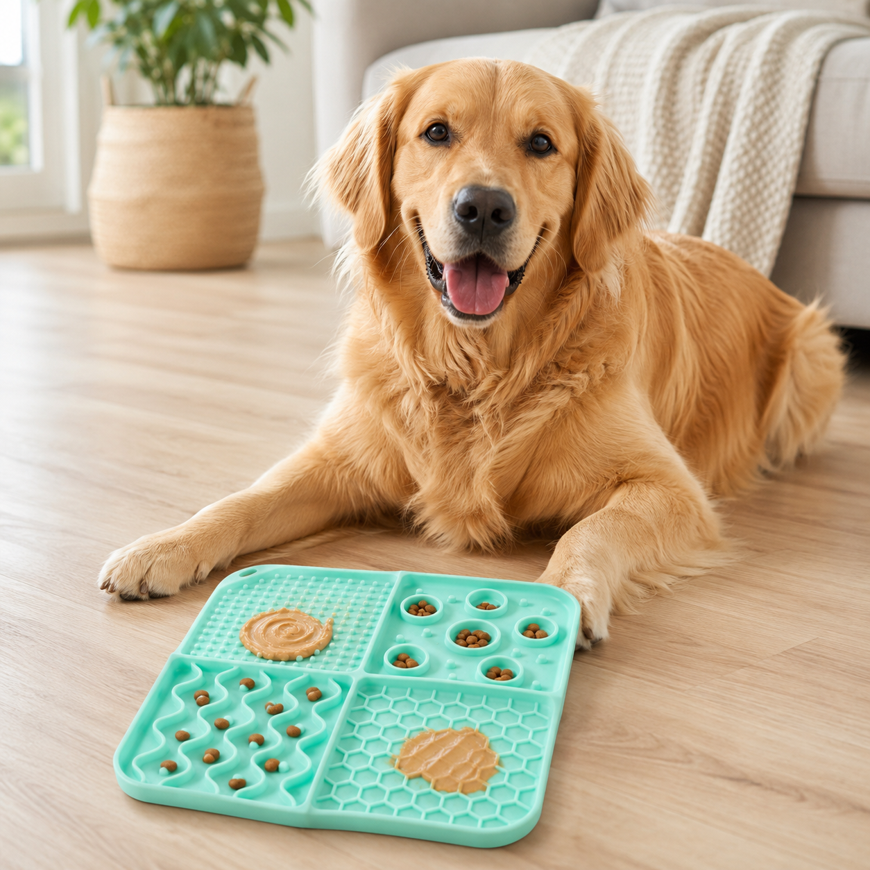 PetCozy Multi-Functional Pet Lick Mat and Bowl