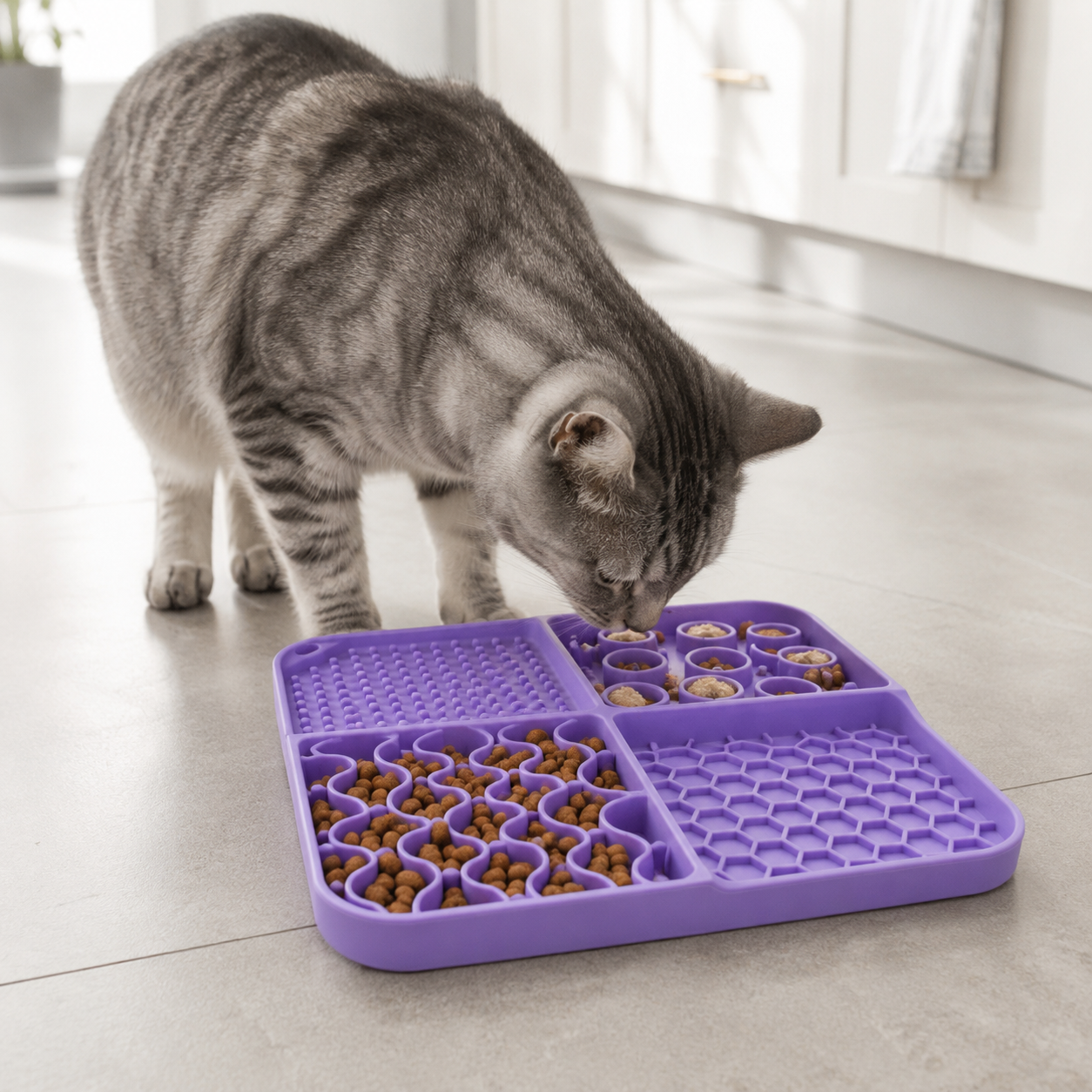 PetCozy Multi-Functional Pet Lick Mat and Bowl