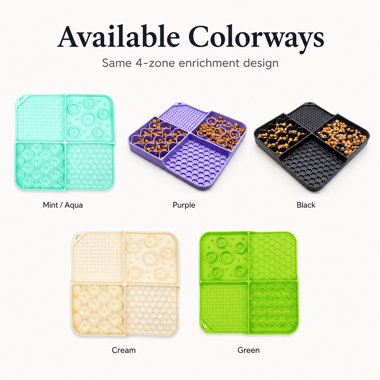 PetCozy Multi-Functional Pet Lick Mat and Bowl