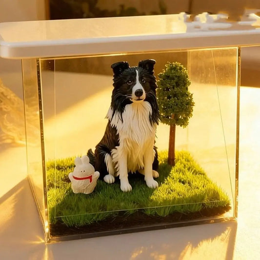 3D Holographic Pet Projection Box - Capture Your Furry Friend's Memories!