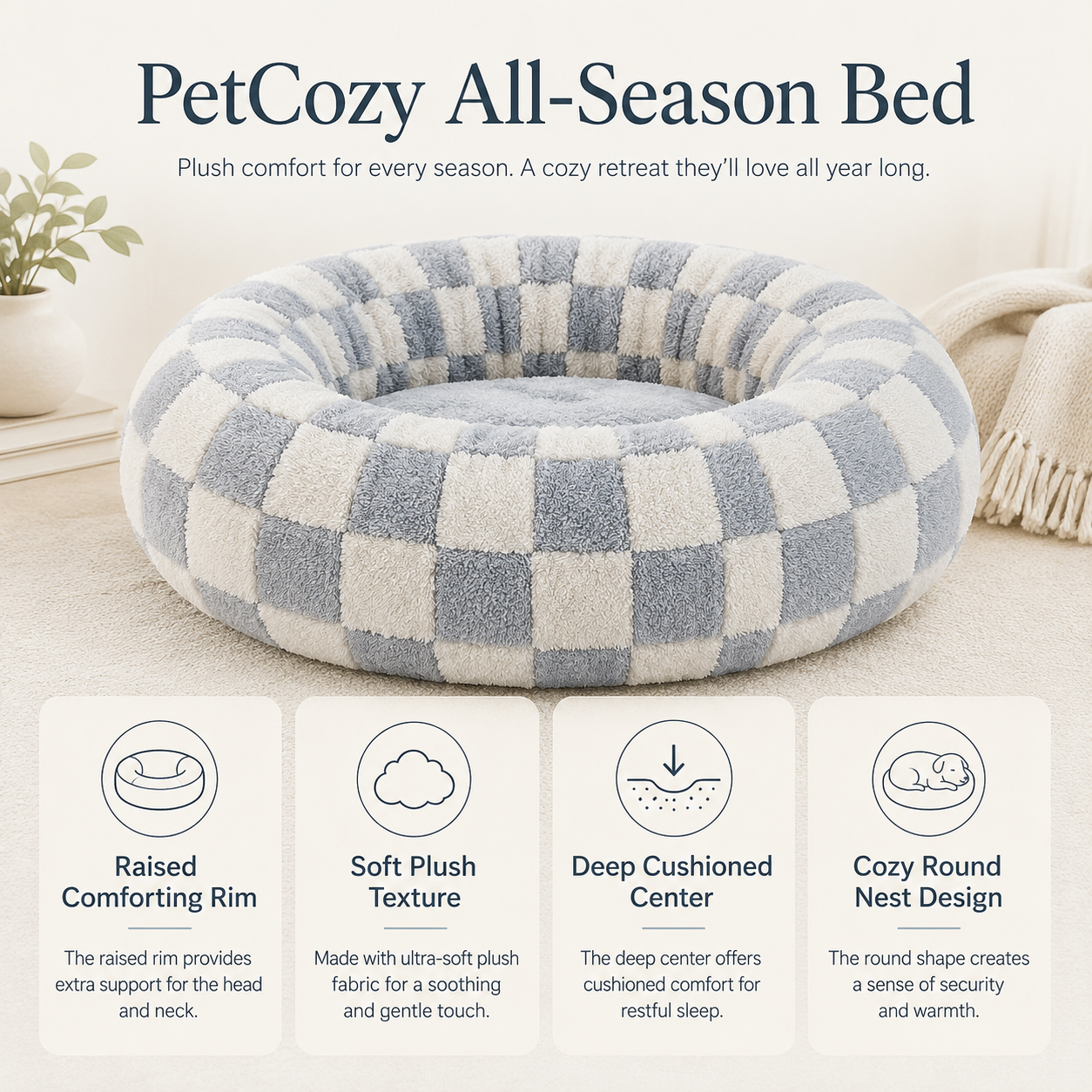 PetCozy All-Season Bed