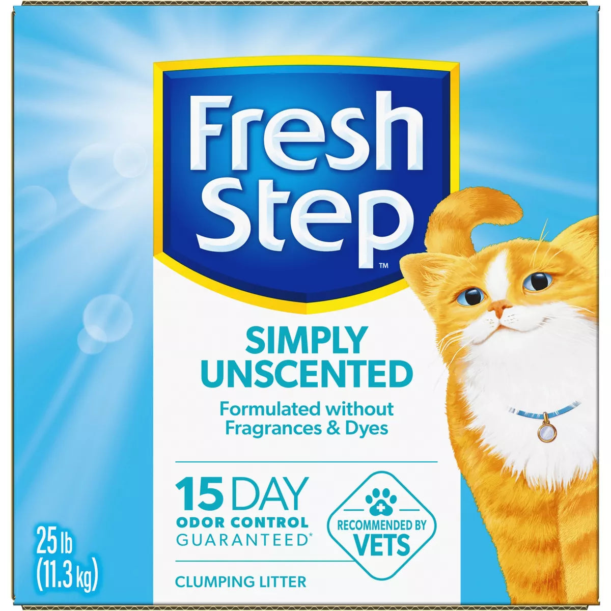Fresh Step Simply Unscented Clumping Cat Litter