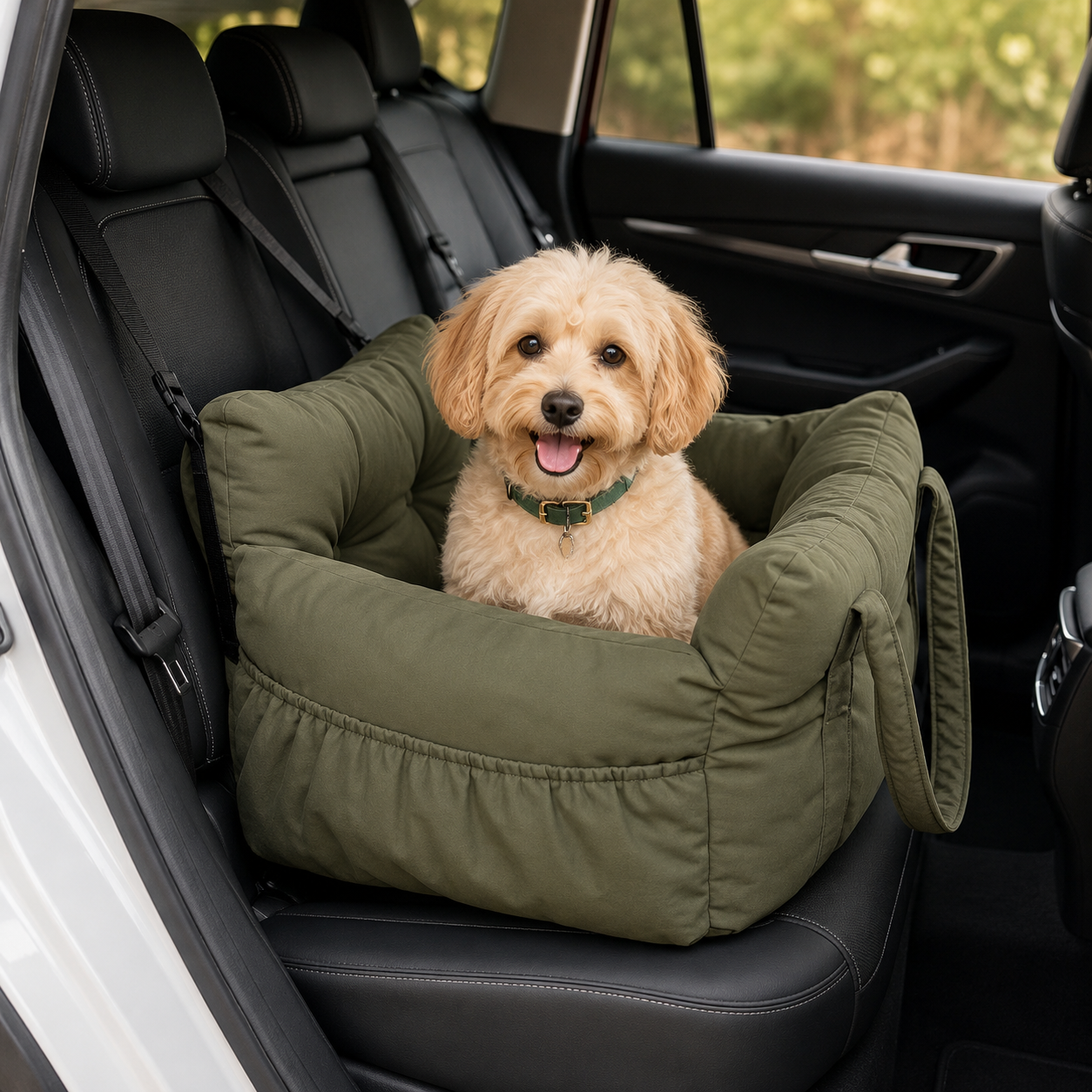 PetCozy Elevated Travel Booster Car Seat