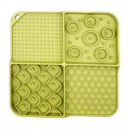 Multi-Functional Pet Lick Mat and Bowl