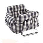 Travel Booster Car Seat – Cozy, Secure, and Stylish for Every Pet Adventure!