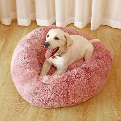 Calming Donut Anxiety Pet Bed