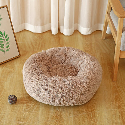 Calming Donut Anxiety Pet Bed