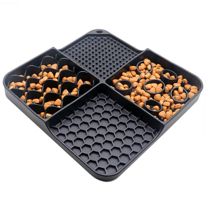 Multi-Functional Pet Lick Mat and Bowl